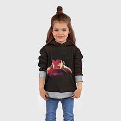 Толстовка-худи детская Гон Фрикс, цвет: 3D-меланж — фото 2