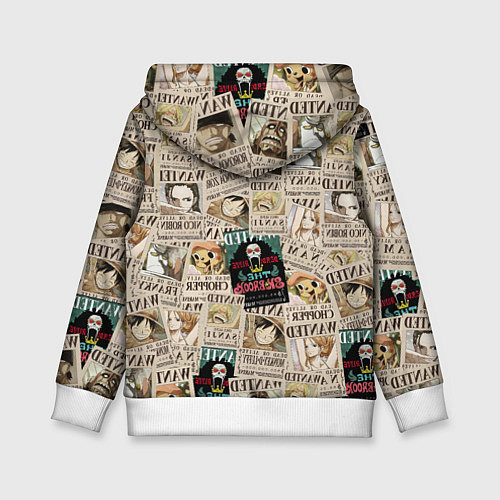 Детская толстовка Ван пис / 3D-Белый – фото 2