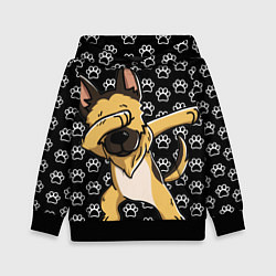 Толстовка-худи детская DAB DOG, цвет: 3D-черный