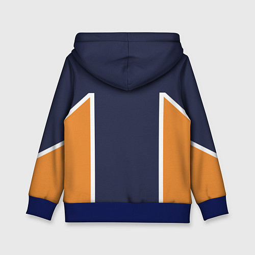 Детская толстовка Волейбол!! ФОРМА ХИНАТЫ / 3D-Синий – фото 2