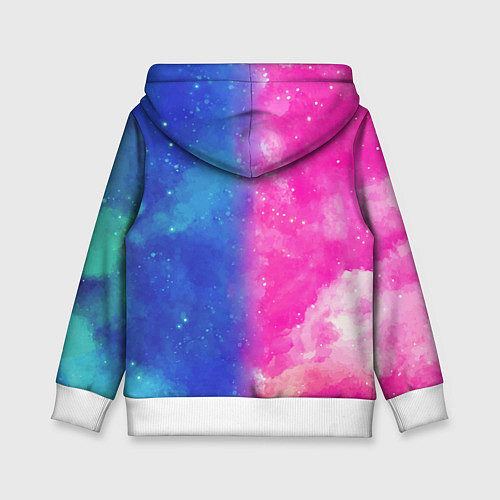 Детская толстовка Радуга Дэш / 3D-Белый – фото 2