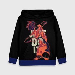 Толстовка-худи детская Hinata Haikyuu just do it, цвет: 3D-синий