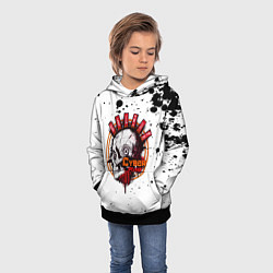 Толстовка-худи детская Cyberpunk 2077, цвет: 3D-черный — фото 2