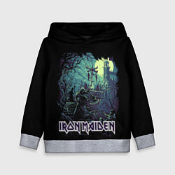 Толстовка-худи детская IRON MAIDEN, цвет: 3D-меланж