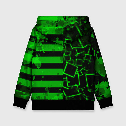 Детская толстовка Minecraft Майнкрафт / 3D-Черный – фото 2