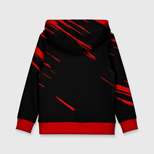 Детская толстовка Hellsing Хеллсинг / 3D-Красный – фото 2