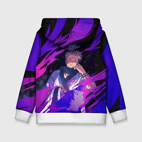 Детская толстовка Магическая битва / 3D-Белый – фото 2