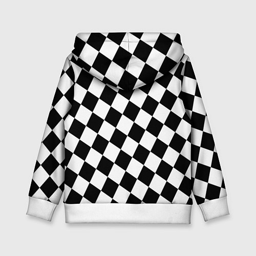Детская толстовка Шахматы / 3D-Белый – фото 2