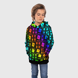 Толстовка-худи детская ROBLOX, цвет: 3D-черный — фото 2