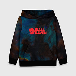 Толстовка-худи детская Fjall Raven Дизайнерская, цвет: 3D-черный
