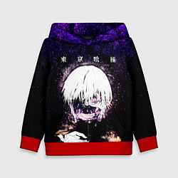 Толстовка-худи детская Kaneki Ken Tokyo Ghoul, цвет: 3D-красный