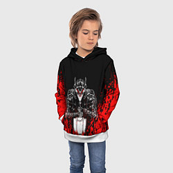 Толстовка-худи детская BERSERK, цвет: 3D-белый — фото 2