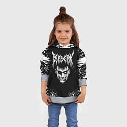 Толстовка-худи детская BERSERK БЕРСЕРК, цвет: 3D-меланж — фото 2