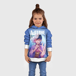 Толстовка-худи детская Asagiri Gen, цвет: 3D-белый — фото 2