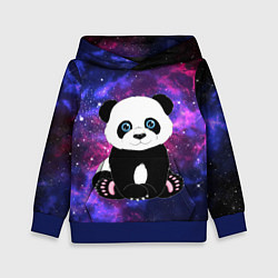 Толстовка-худи детская Space Panda, цвет: 3D-синий