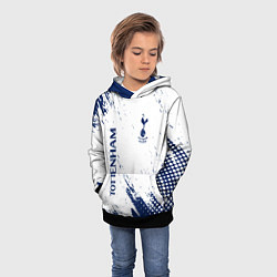 Толстовка-худи детская TOTTENHAM HOTSPUR, цвет: 3D-черный — фото 2