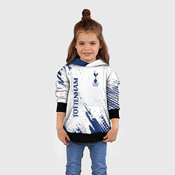 Толстовка-худи детская TOTTENHAM HOTSPUR, цвет: 3D-черный — фото 2