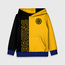 Толстовка-худи детская NHL BOSTON BRUINS, цвет: 3D-синий