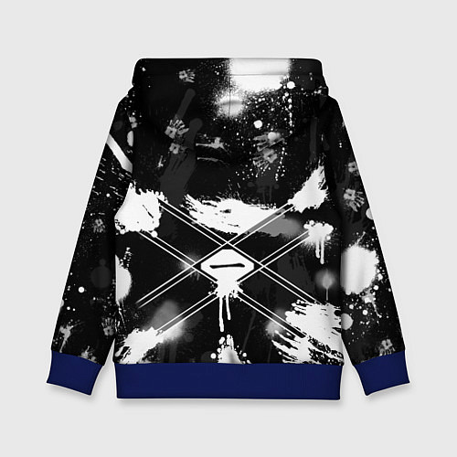 Детская толстовка БЛИЧ ШИНИГАМИ ЛОГО НА СПИНЕ / 3D-Синий – фото 2
