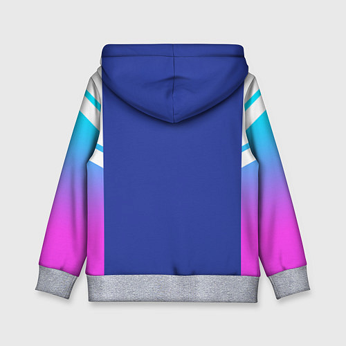 Детская толстовка NEON GRADIENT FITNESS UNIFORM / 3D-Меланж – фото 2