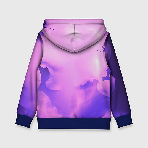 Детская толстовка Поднятие уровня в одиночку / 3D-Синий – фото 2