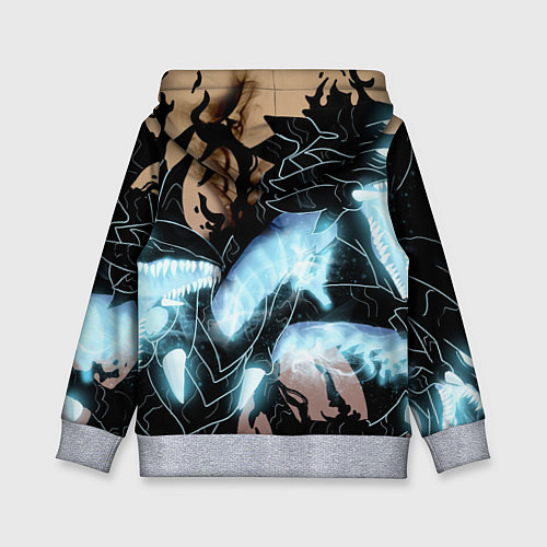 Детская толстовка Solo leveling / 3D-Меланж – фото 2