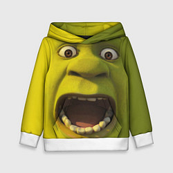 Детская толстовка Shrek is Yelling