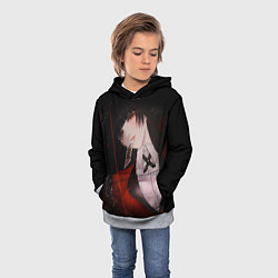 Толстовка-худи детская БЕЗУМНЫЙ АЗАРТ ЮМЭКО, цвет: 3D-меланж — фото 2