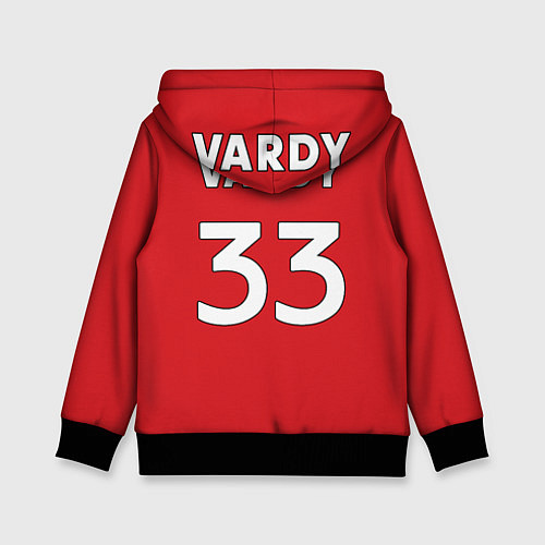 Детская толстовка № 33 Jamie Vardy Fleetwood Town / 3D-Черный – фото 2