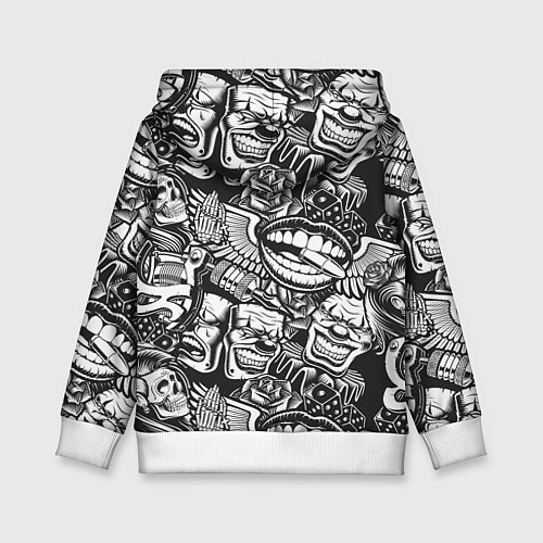 Детская толстовка Тату ретро / 3D-Белый – фото 2
