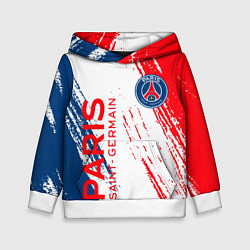 Толстовка-худи детская ФК ПСЖ FC PSG PARIS SG, цвет: 3D-белый