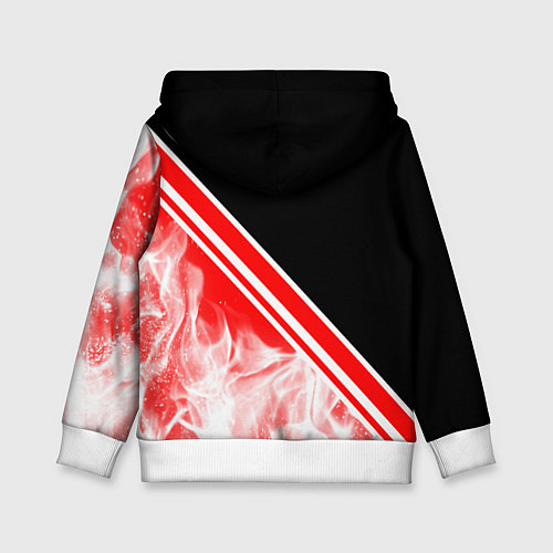 Детская толстовка FC AJAX AMSTERDAM ФК АЯКС / 3D-Белый – фото 2