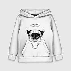 Толстовка-худи детская Sukunas Laugh, цвет: 3D-белый