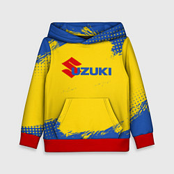 Толстовка-худи детская Suzuki Сузуки Z, цвет: 3D-красный