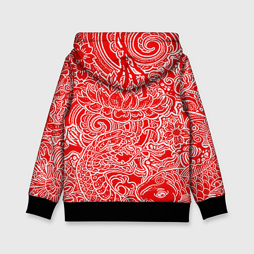 Детская толстовка Samurai / 3D-Черный – фото 2