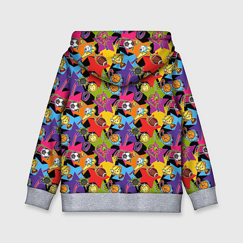 Детская толстовка Звезда Спорта / 3D-Меланж – фото 2