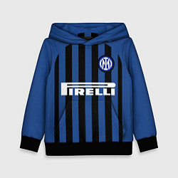 Толстовка-худи детская INTER MILAN, цвет: 3D-черный
