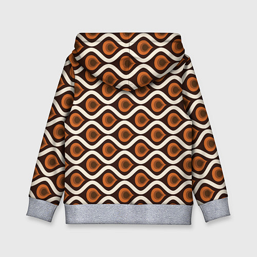 Детская толстовка Pattern / 3D-Меланж – фото 2