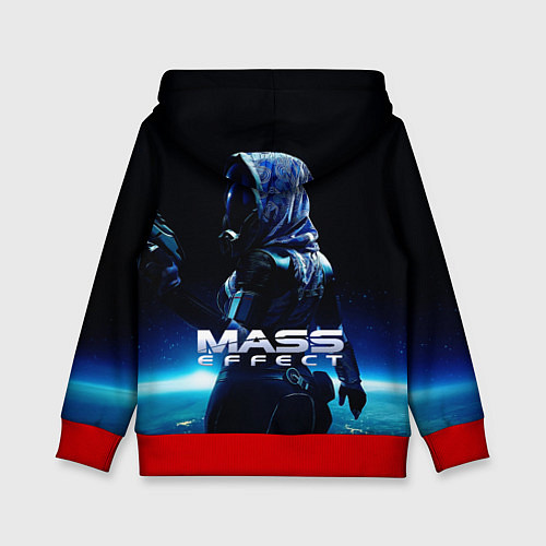 Детская толстовка MASS EFFECT ТАЛИ ЗОРА / 3D-Красный – фото 2