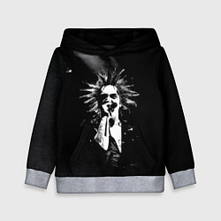 Толстовка-худи детская Горшок на концерте, цвет: 3D-меланж