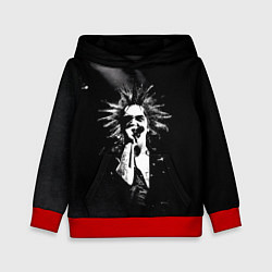 Толстовка-худи детская Горшок на концерте, цвет: 3D-красный