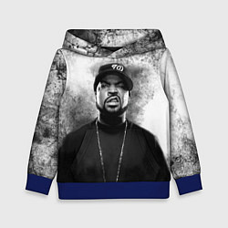 Толстовка-худи детская Ice Cube Айс Куб Z, цвет: 3D-синий