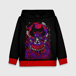 Толстовка-худи детская Trio BabyMetal, цвет: 3D-красный
