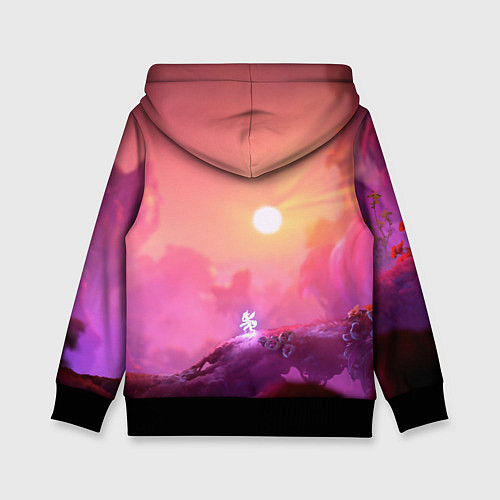 Детская толстовка Ori and the Will of the Wisps / 3D-Черный – фото 2