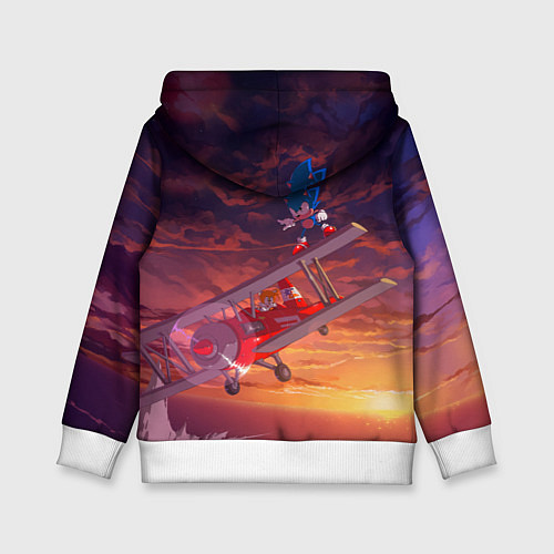 Детская толстовка AMY ROSE SONIC СОНИК Z / 3D-Белый – фото 2