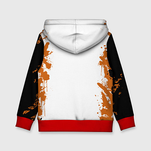 Детская толстовка Юу Нишиноя Nishinoya Yu Z / 3D-Красный – фото 2