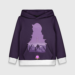 Толстовка-худи детская RAZOR РЕЙЗОР ГЕНШИН, цвет: 3D-белый