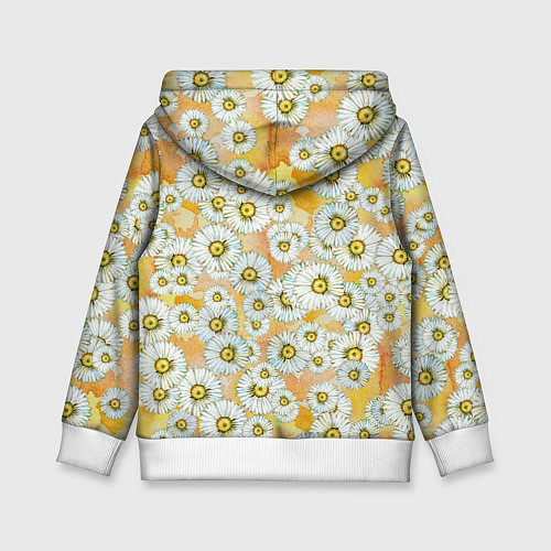 Детская толстовка Раз - ромашка, два - ромашка / 3D-Белый – фото 2