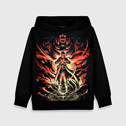 Толстовка-худи детская Стальной алхимик, цвет: 3D-черный