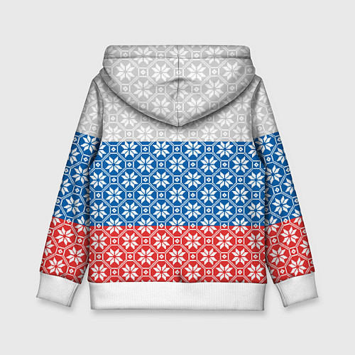 Детская толстовка Россия Алатырь / 3D-Белый – фото 2